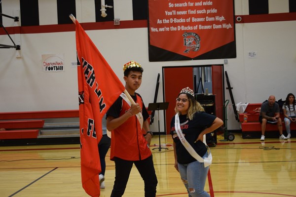 2019 Homecoming King and Queen
